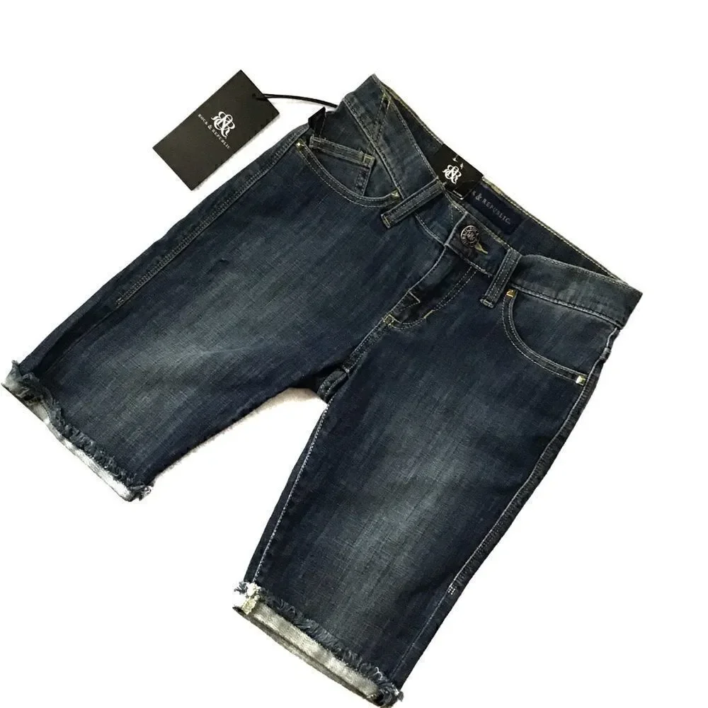 Rock&Republic Coachella Stud Huntress Shorts